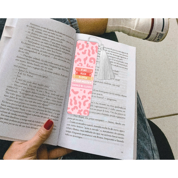 If My Book Is Open Bookmark