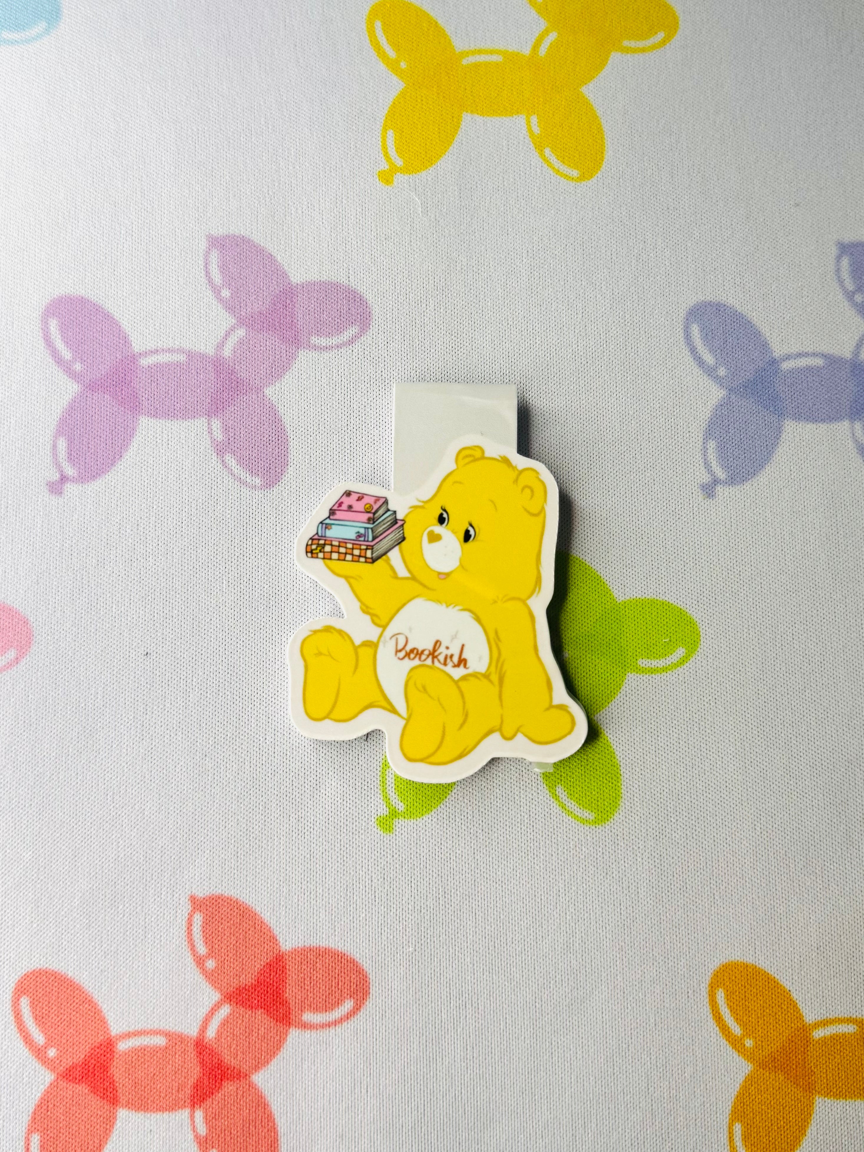 Bookish Care Bear Magnetic Bookmark