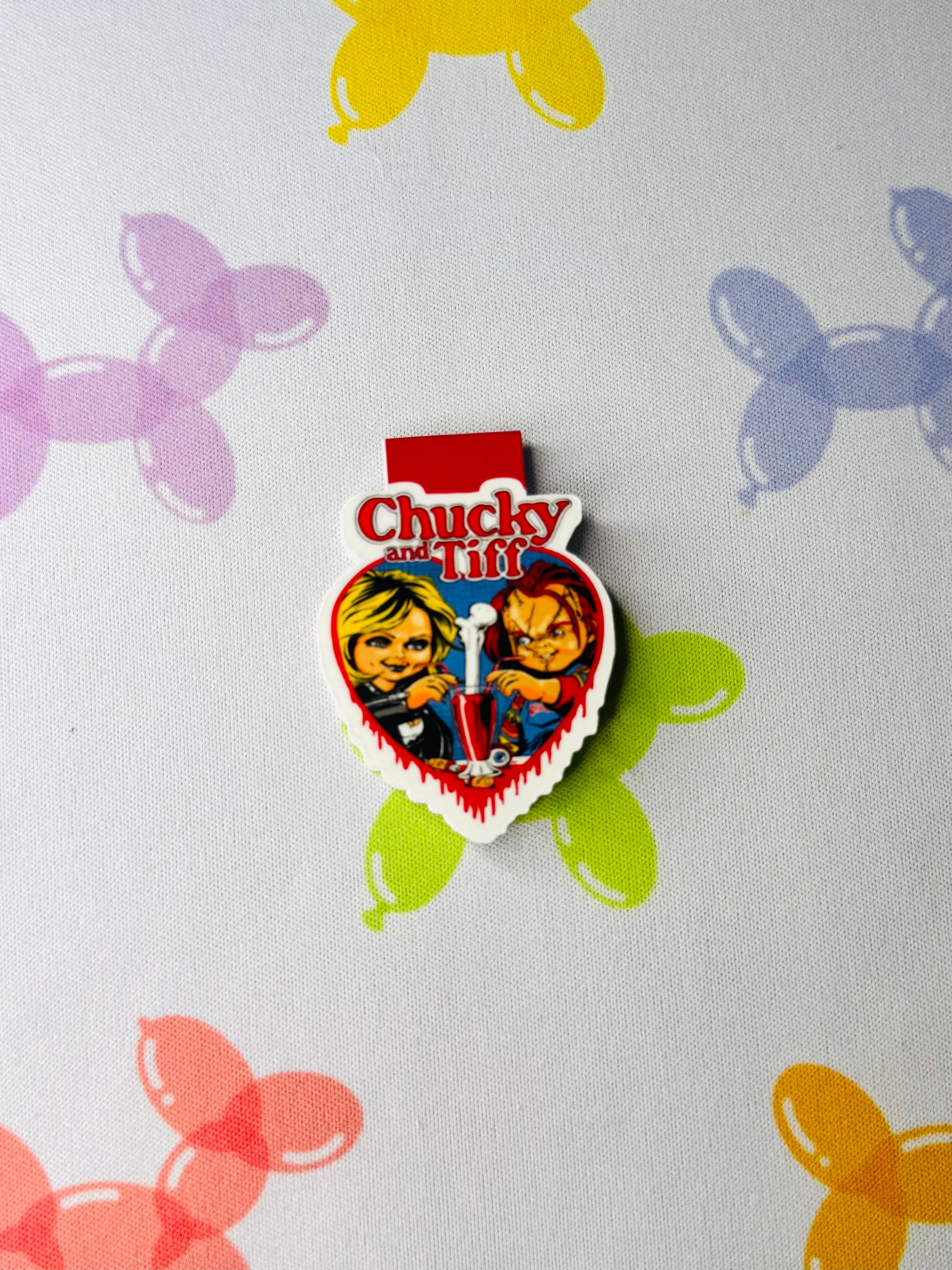 Chucky&Tiff Magnetic Bookmark