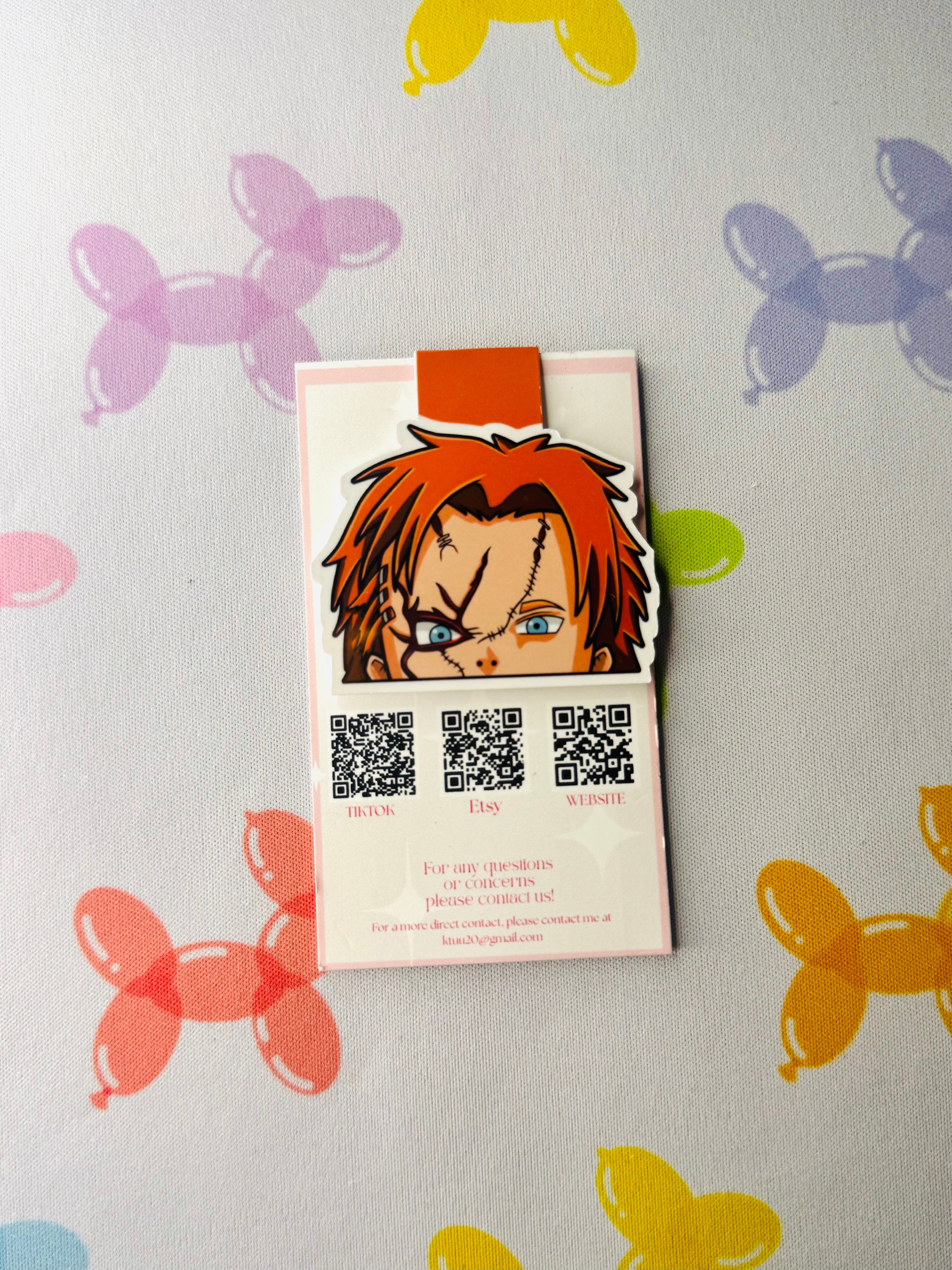 Chucky Magnetic Bookmark