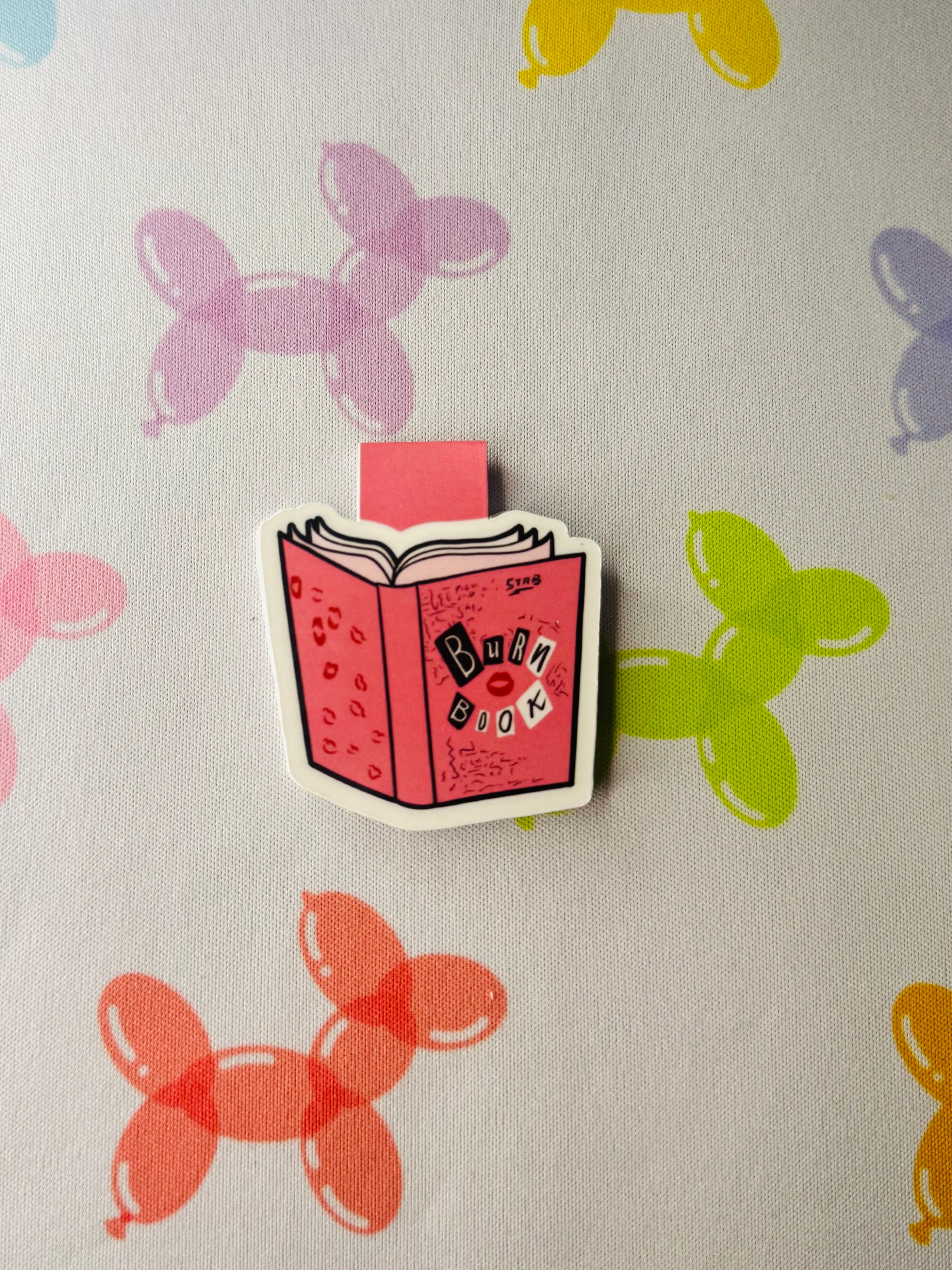 Mean Girls “Burn Book” Magnetic Bookmark