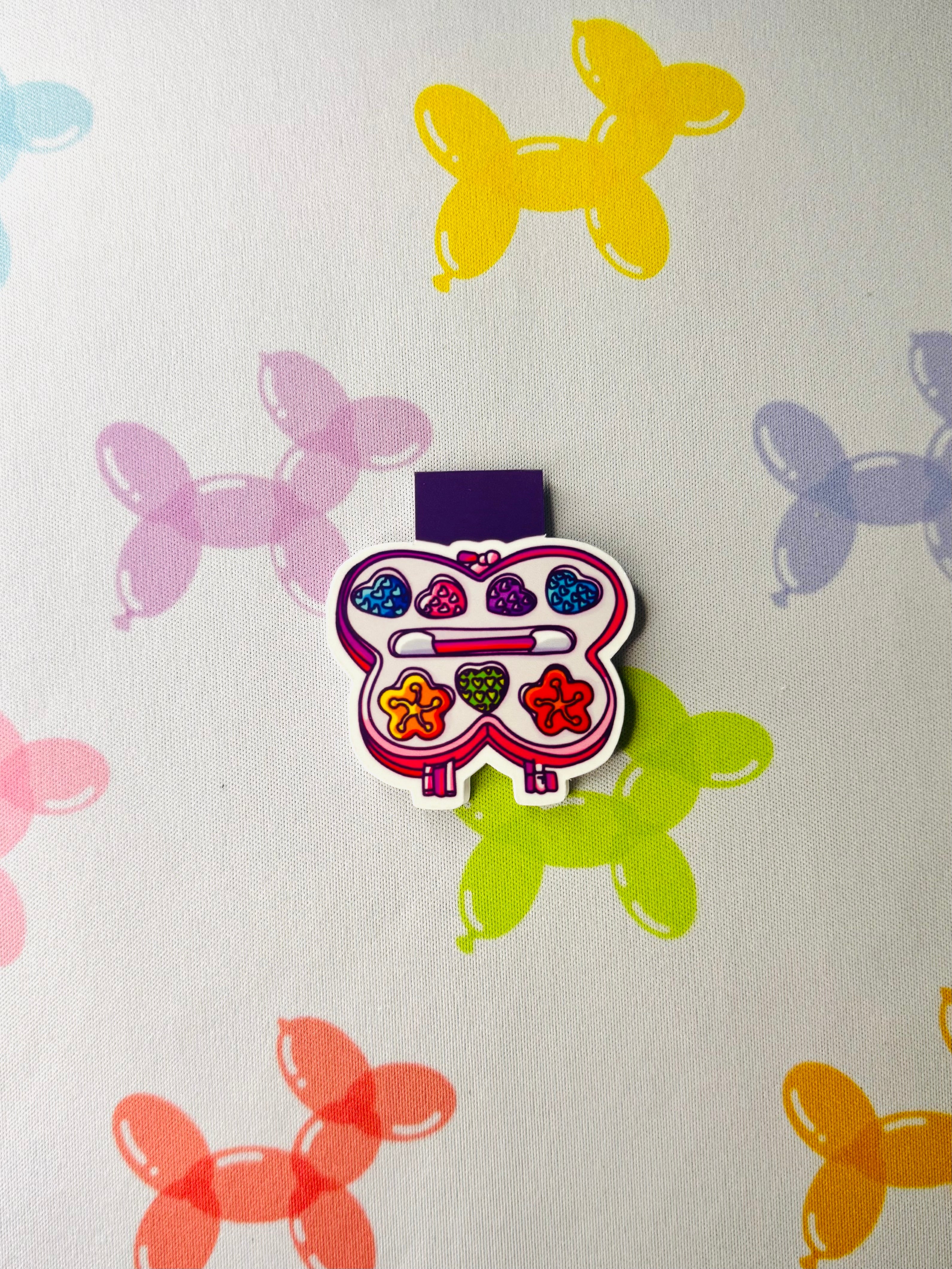 90’s Makeup Kit Magnetic Bookmark